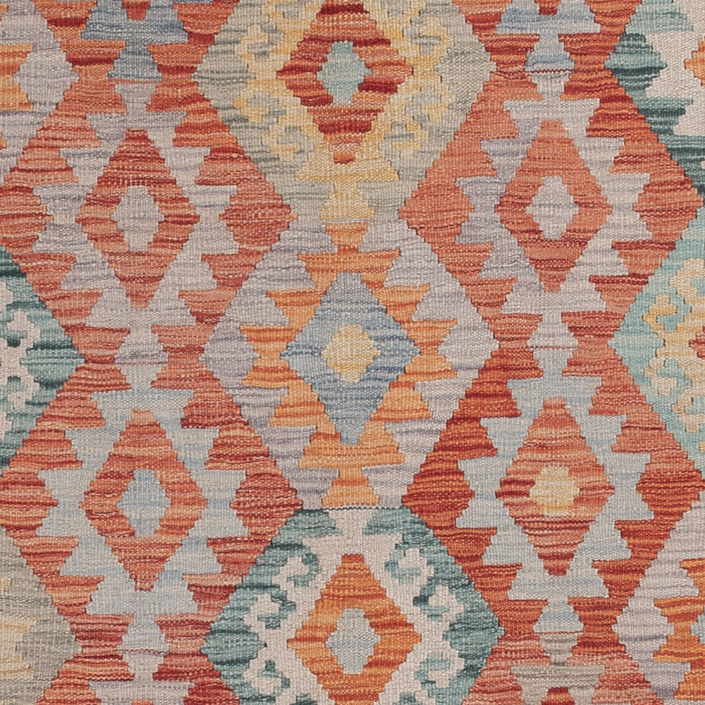 Kelim Teppich - Splash - 234 x 177 cm - mehrfarbig