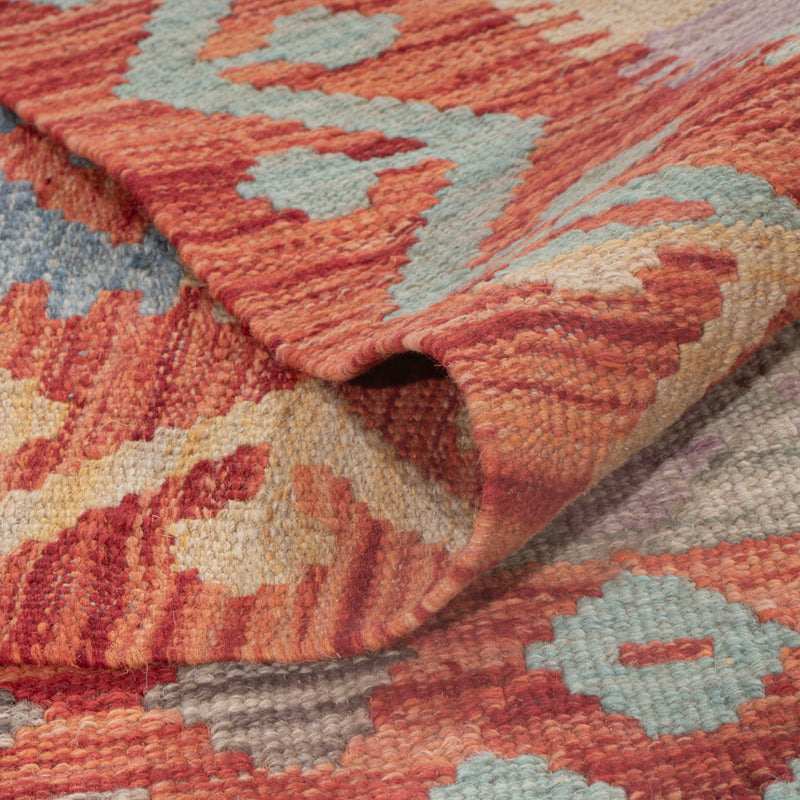 Kelim Teppich - Splash - 243 x 180 cm - mehrfarbig