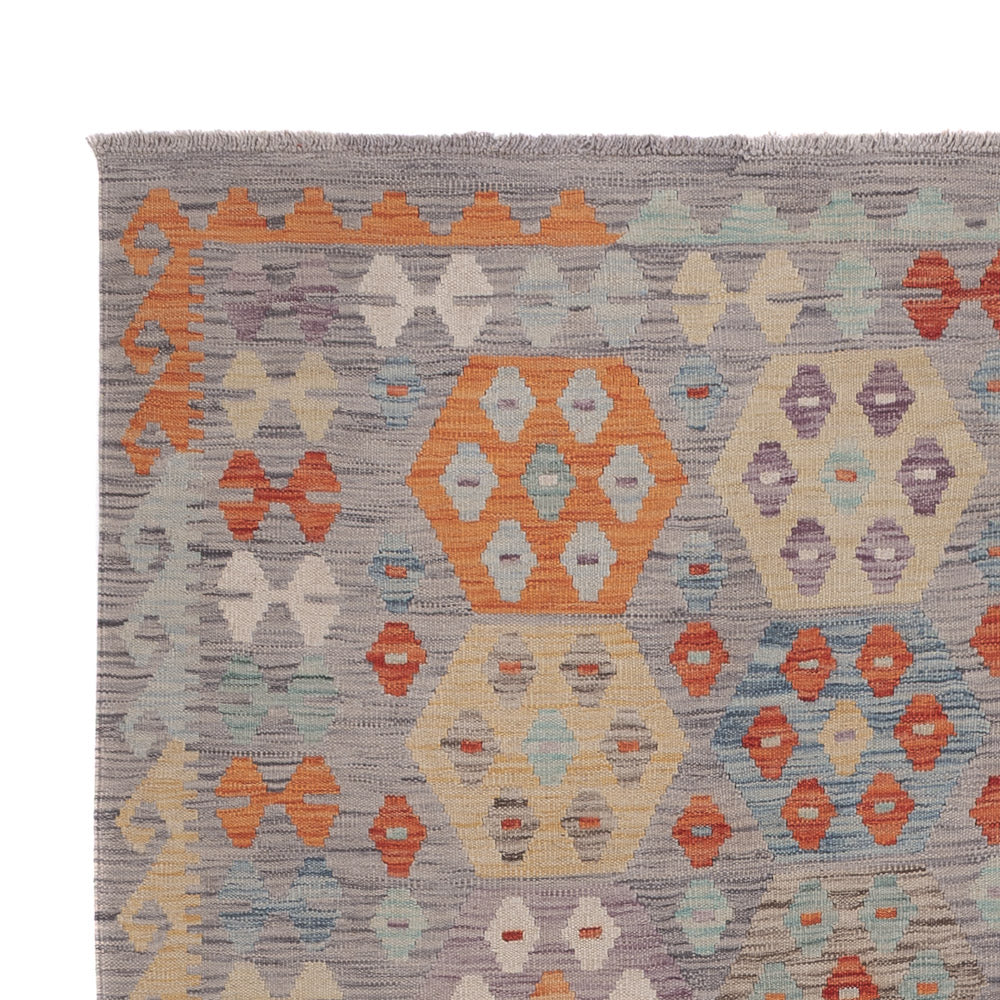 Kilim Maimana Tappeto 242x177cm - Tappeto di lana