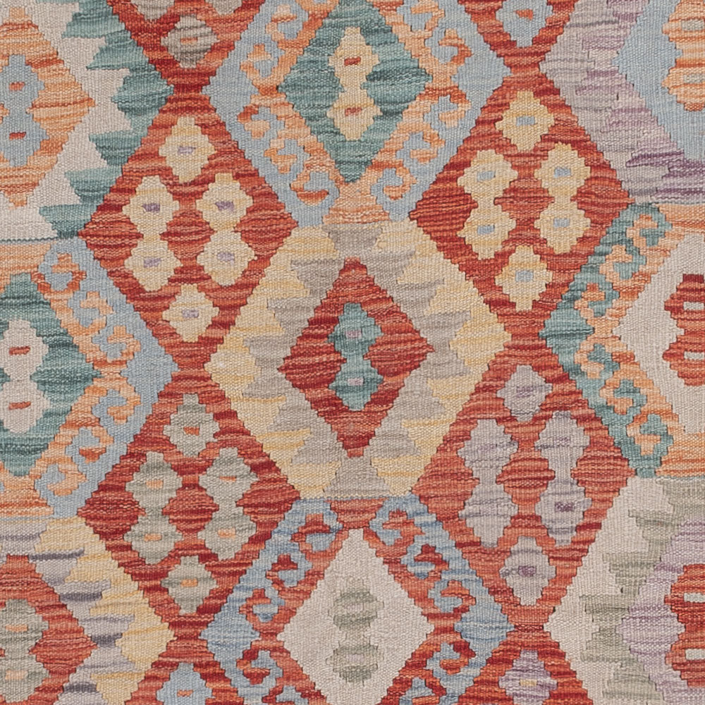 Kelim Teppich - Splash - 239 x 177 cm - mehrfarbig