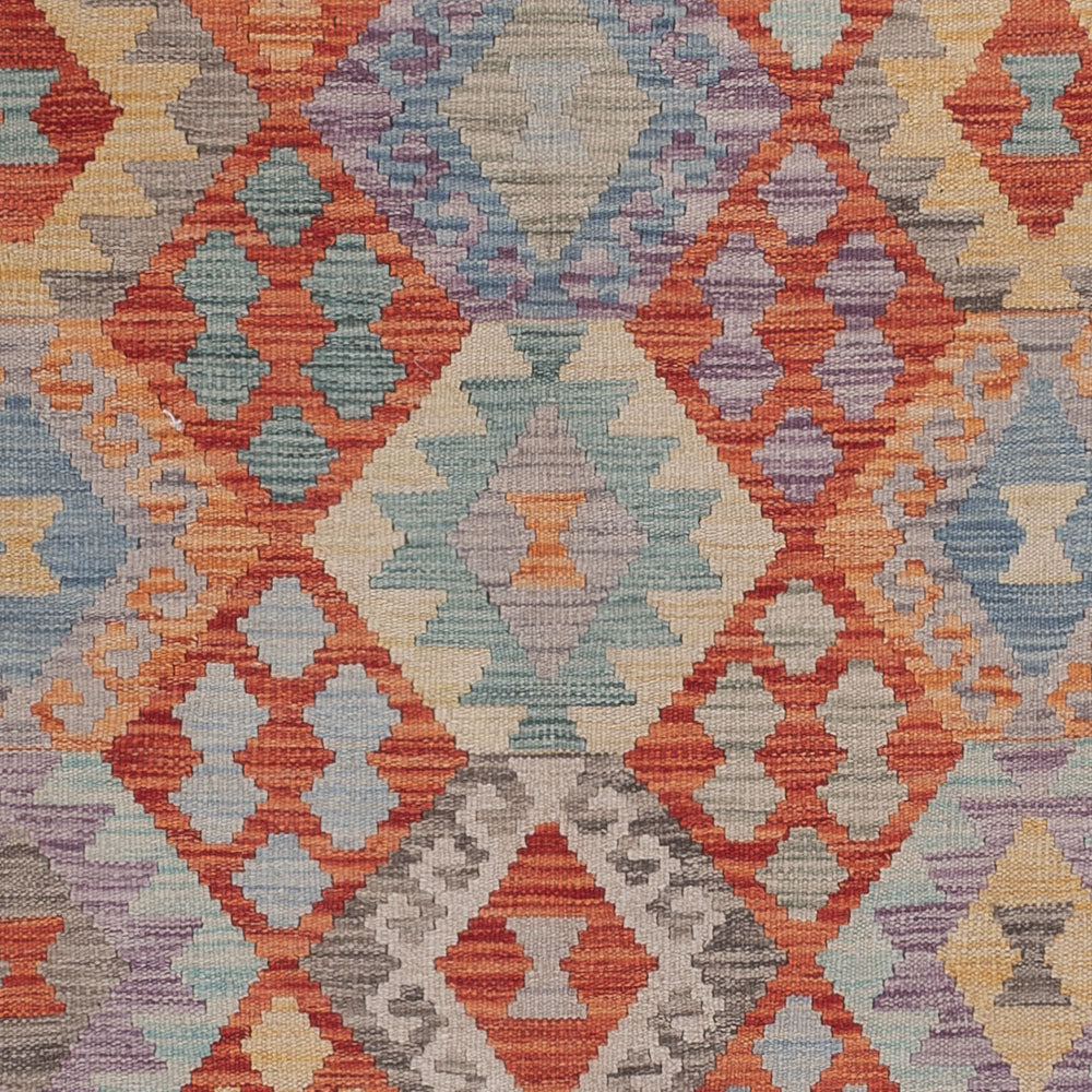 Kelim Teppich - Splash - 248 x 177 cm - mehrfarbig