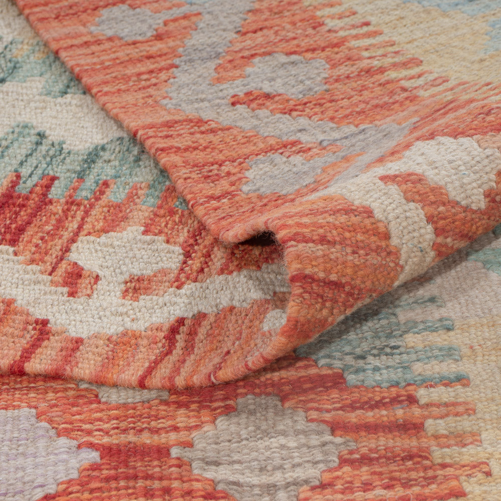 Kelim Teppich - Splash - 240 x 176 cm - mehrfarbig