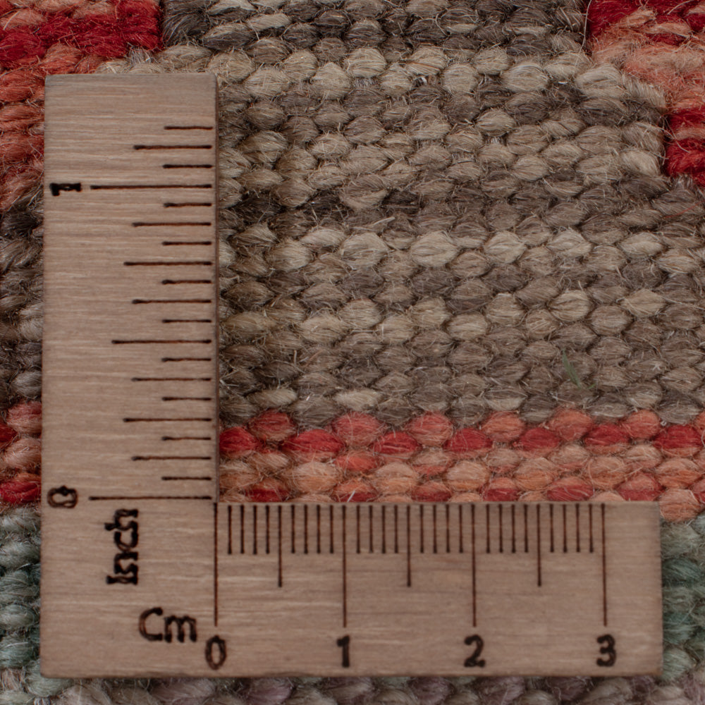 Kelim Teppich - Splash - 195 x 147 cm - mehrfarbig