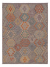 Kilim Maimana Tapis 153x200cm - Tapis en laine - multicolore - Rectangle / Multicolore / 153 x 200 cm Rectangle