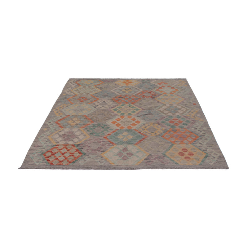 Kelim Teppich - Splash - 200 x 153 cm - mehrfarbig