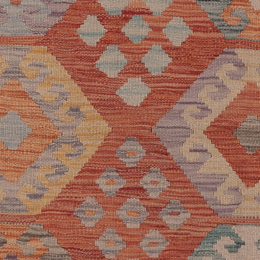 Kelim Teppich - Splash - 200 x 148 cm - mehrfarbig