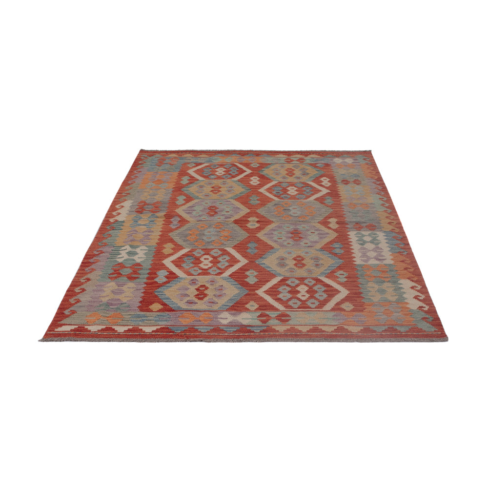 Kelim Teppich - Splash - 200 x 150 cm - mehrfarbig