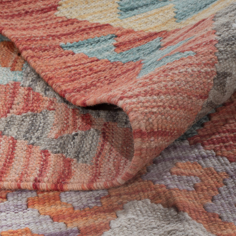 Kelim Teppich - Splash - 243 x 179 cm - mehrfarbig