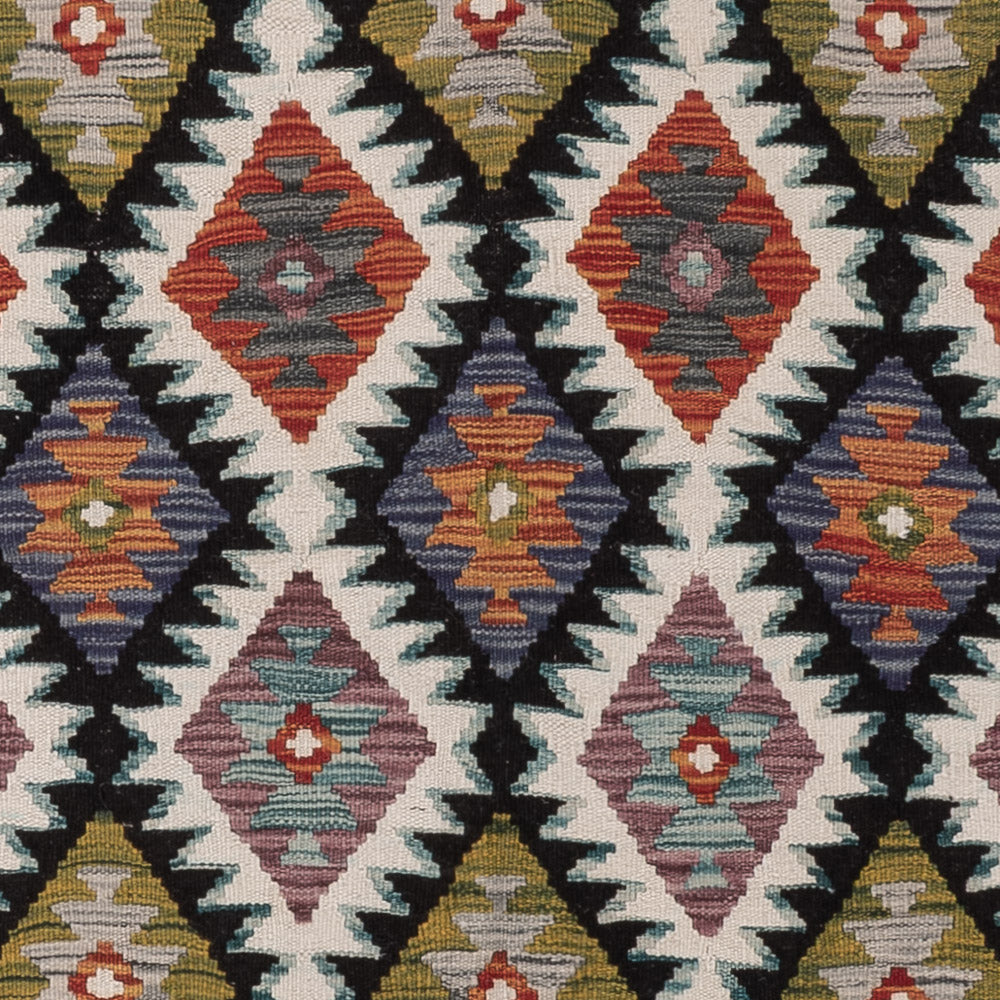 Kelim Teppich - Splash - 303 x 206 cm - mehrfarbig