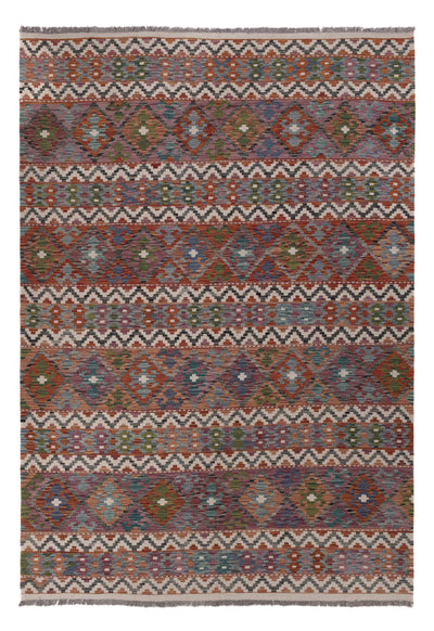 Kilim Maimana Tappeto 206x294cm - Tappeto di lana