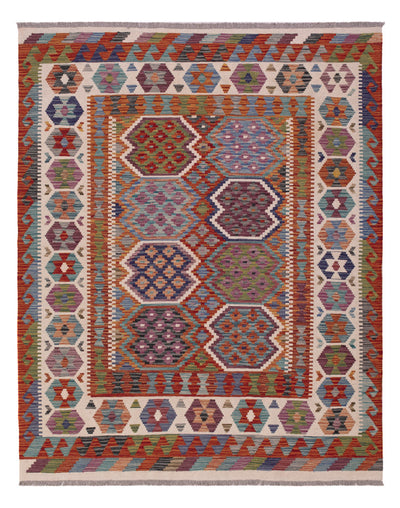 Kilim Maimana Tappeto 158x195cm - Tappeto di lana