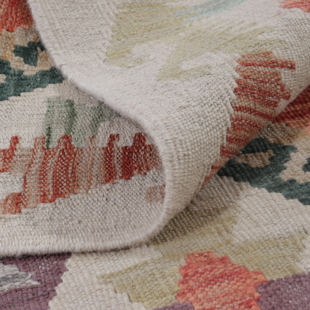 Kelim Teppich - Splash - 125 x 78 cm - mehrfarbig