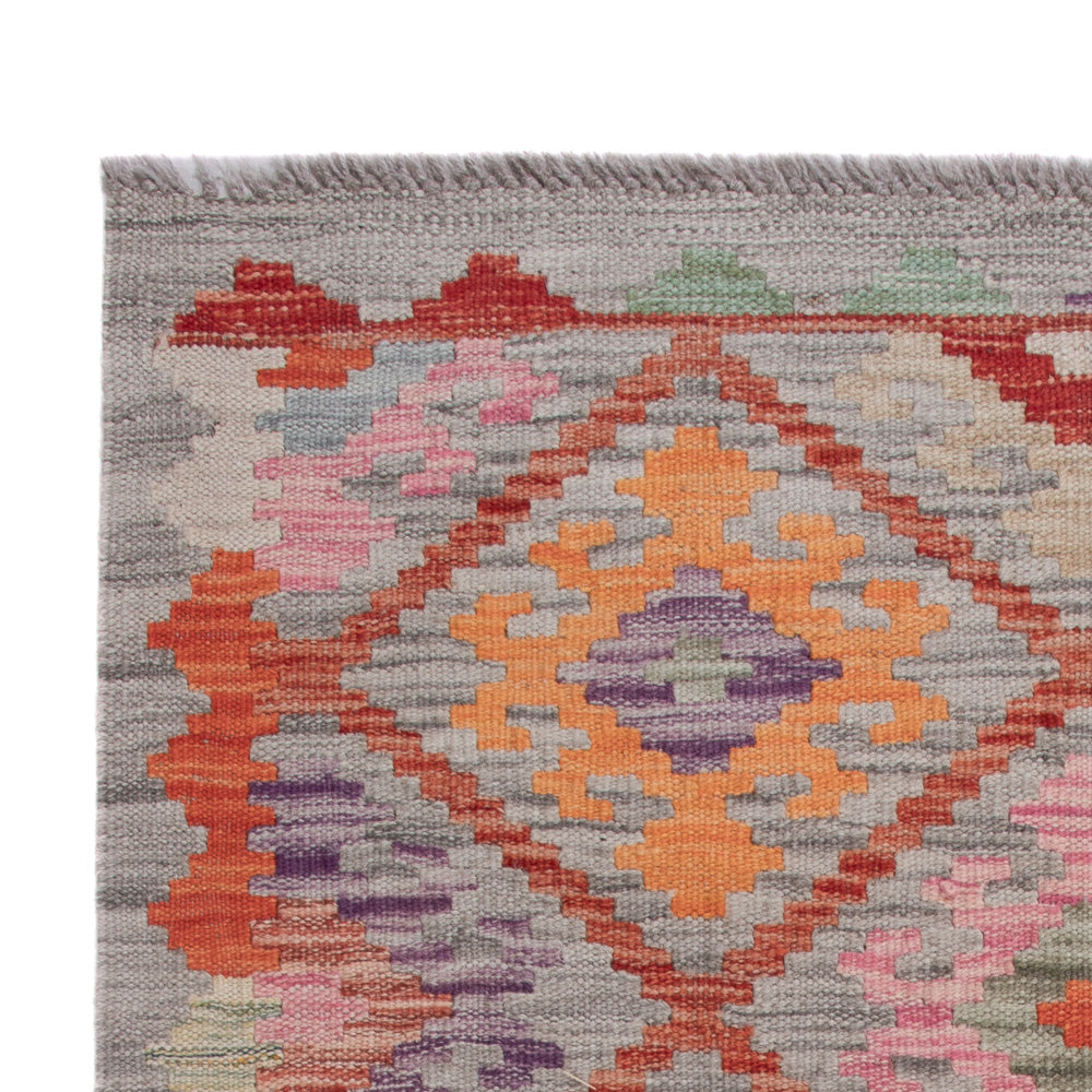 Tapis Kelim - Splash - 130 x 83 cm - multicolore