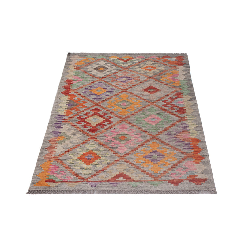 Tapis Kelim - Splash - 130 x 83 cm - multicolore