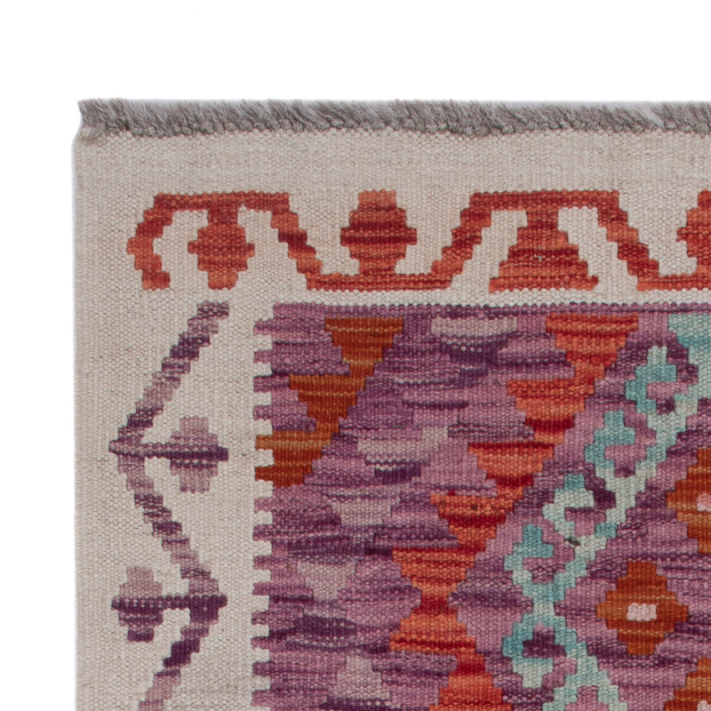 Kelim Teppich - Splash - 121 x 78 cm - mehrfarbig