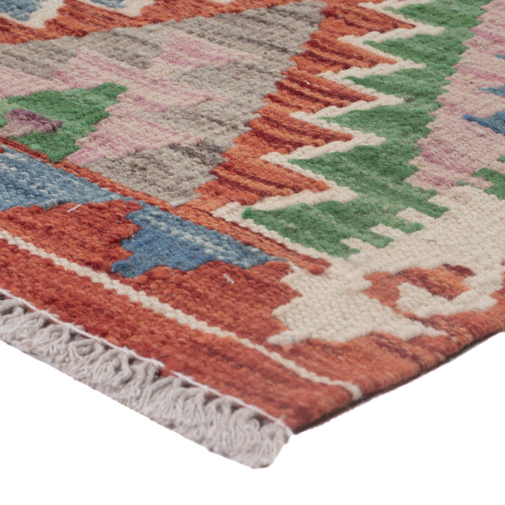 Kelim Teppich - Splash - 122 x 83 cm - mehrfarbig