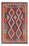 Kilim Maimana Tapis 81x120cm - Tapis en laine - Rectangle / Multicolore / 81 x 120 cm Rectangle