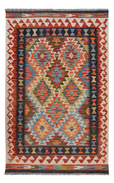 Kilim Maimana Tappeto 85x132cm - Tappeto di lana