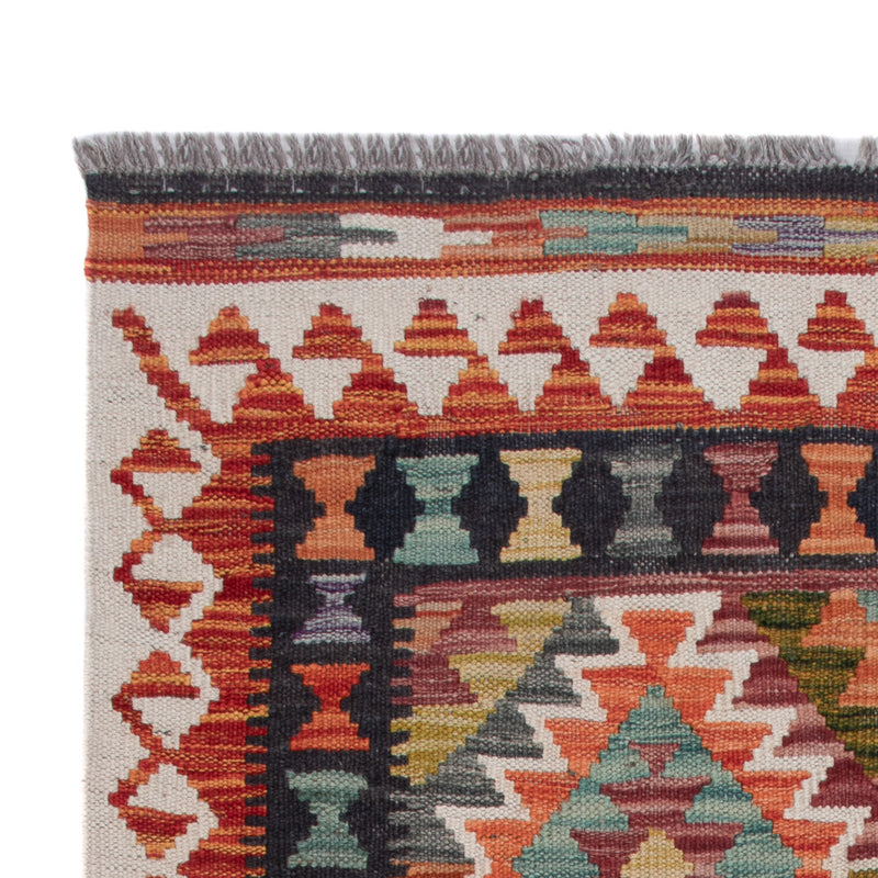 Tappeto Kelim - Splash - 132 x 85 cm - multicolore