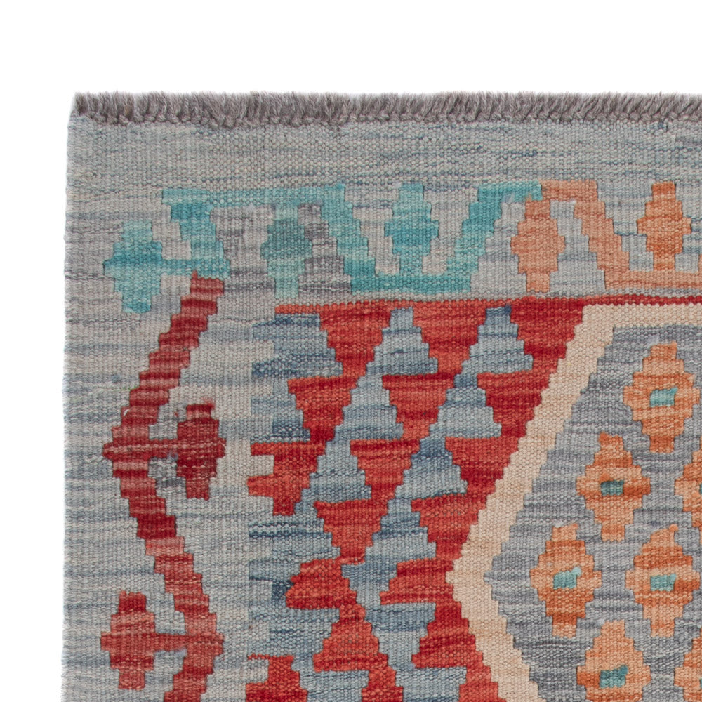 Tappeto Kelim - Splash - 128 x 85 cm - multicolore