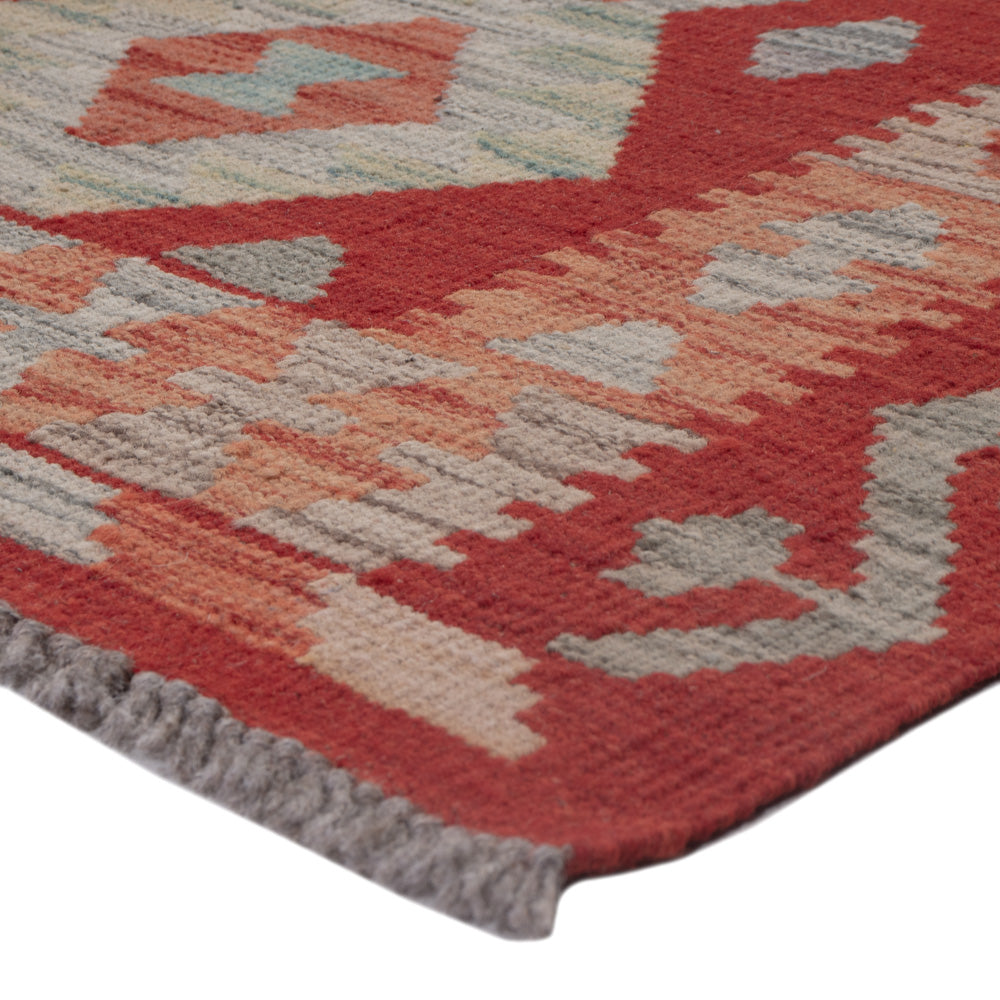 Kelim Teppich - Splash - 123 x 80 cm - mehrfarbig