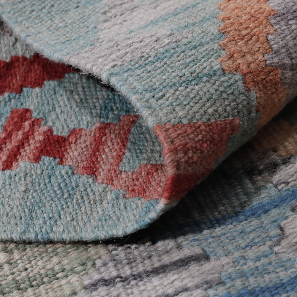 Tappeto Kelim - Splash - 126 x 79 cm - multicolore