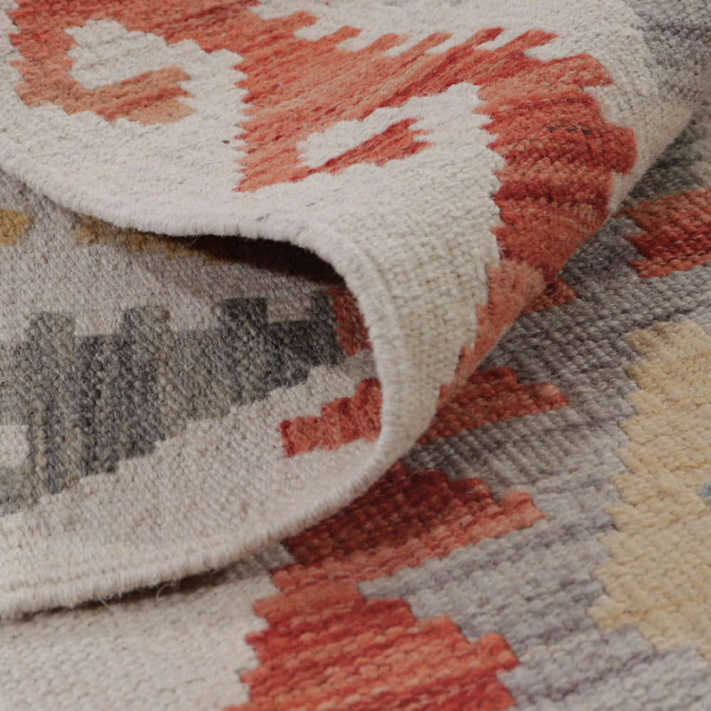 Tapis Kelim - Splash - 127 x 80 cm - multicolore