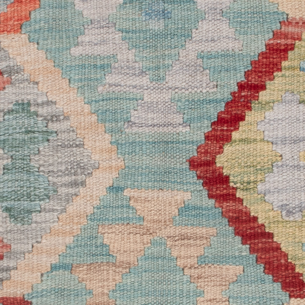 Tapis Kelim - Splash - 130 x 79 cm - multicolore