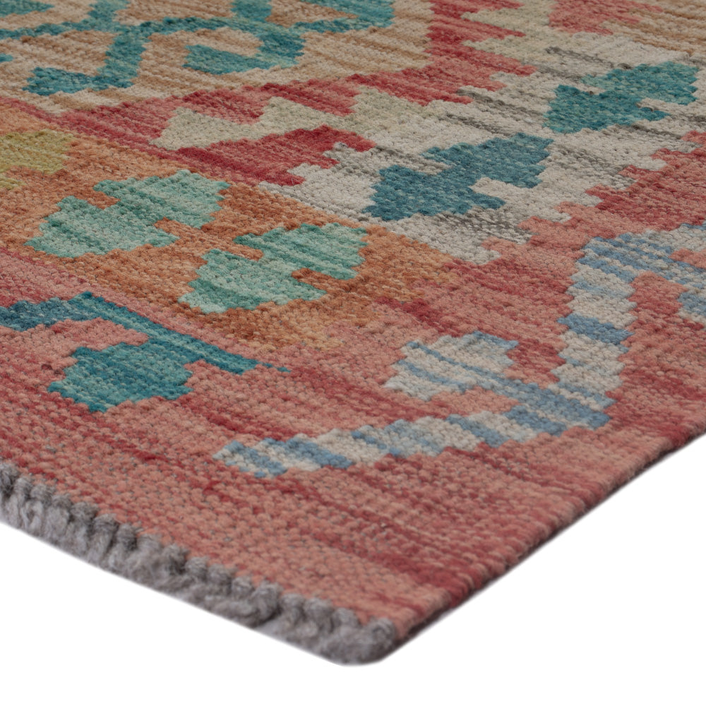 Tapis Kelim - Splash - 125 x 76 cm - multicolore
