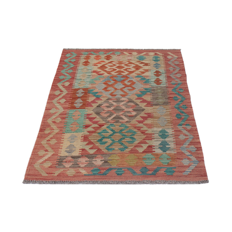Tapis Kelim - Splash - 125 x 76 cm - multicolore