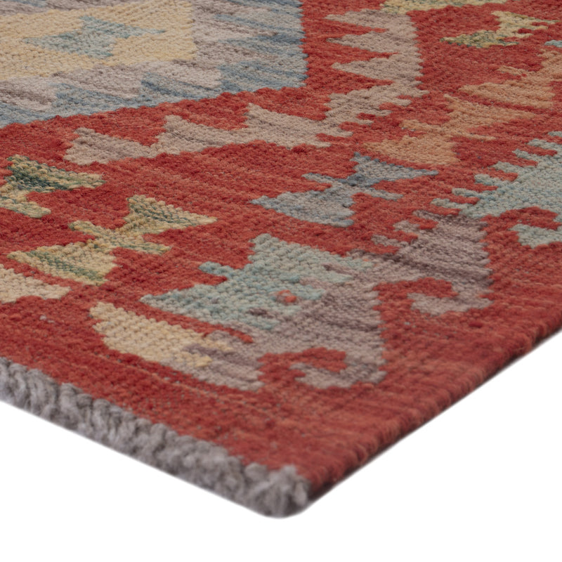 Tapis Kelim - Splash - 128 x 74 cm - multicolore