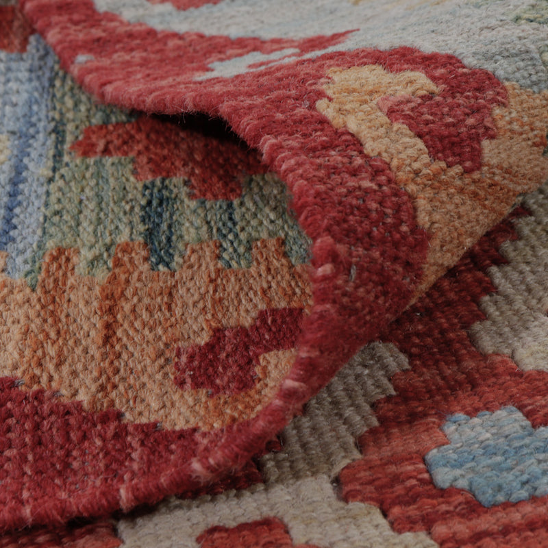 Tapis Kelim - Splash - 124 x 83 cm - multicolore