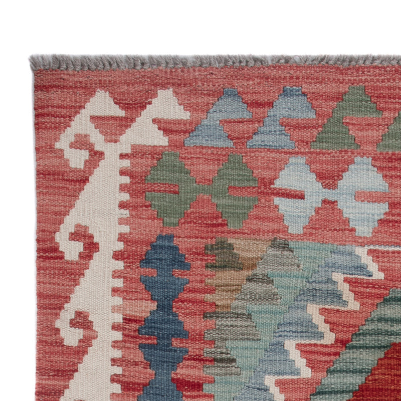 Kelim Teppich - Splash - 124 x 80 cm - mehrfarbig