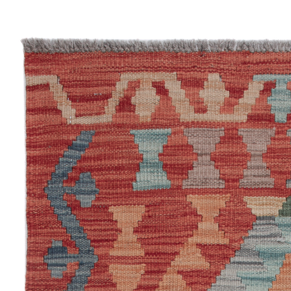 Kelim Teppich - Splash - 122 x 77 cm - mehrfarbig