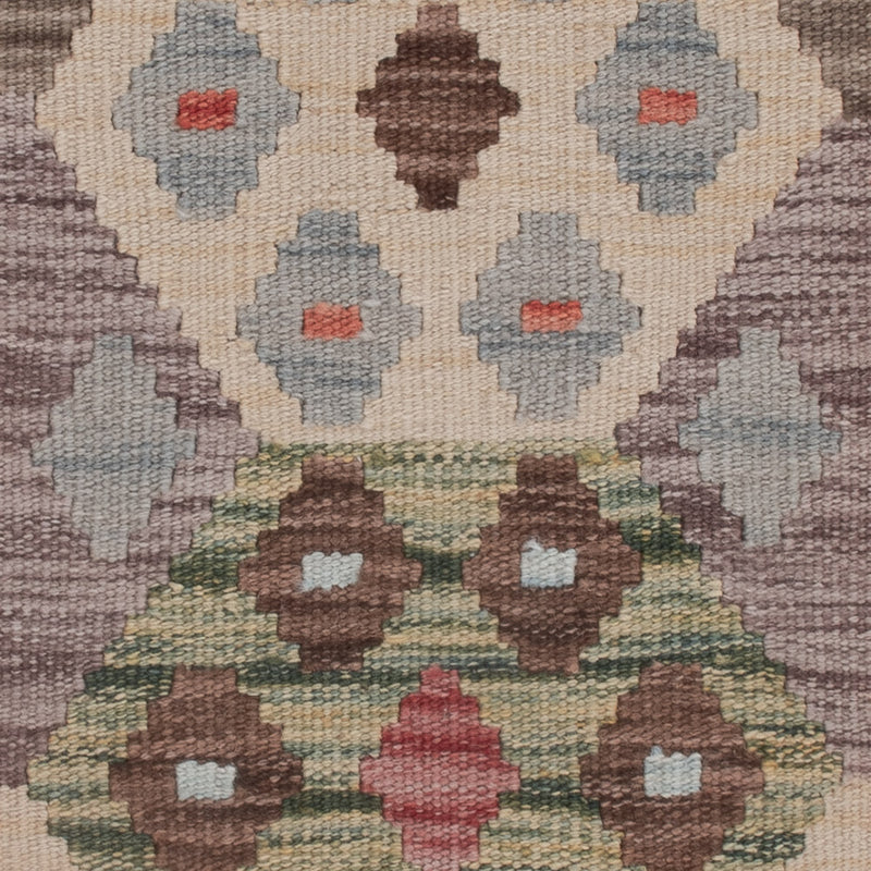 Tapis Kelim - Splash - 125 x 80 cm - multicolore