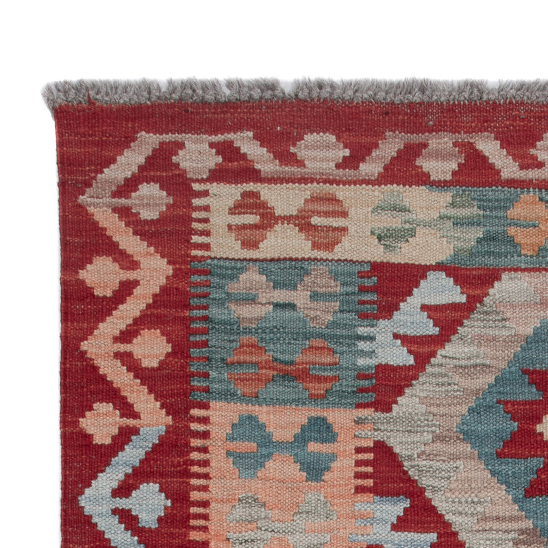 Tappeto Kelim - Splash - 129 x 79 cm - multicolore