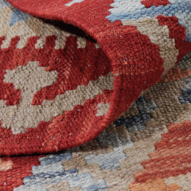 Tappeto Kelim - Splash - 129 x 79 cm - multicolore