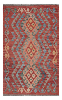 Tapis Kelim - Splash - 130 x 83 cm - multicolore