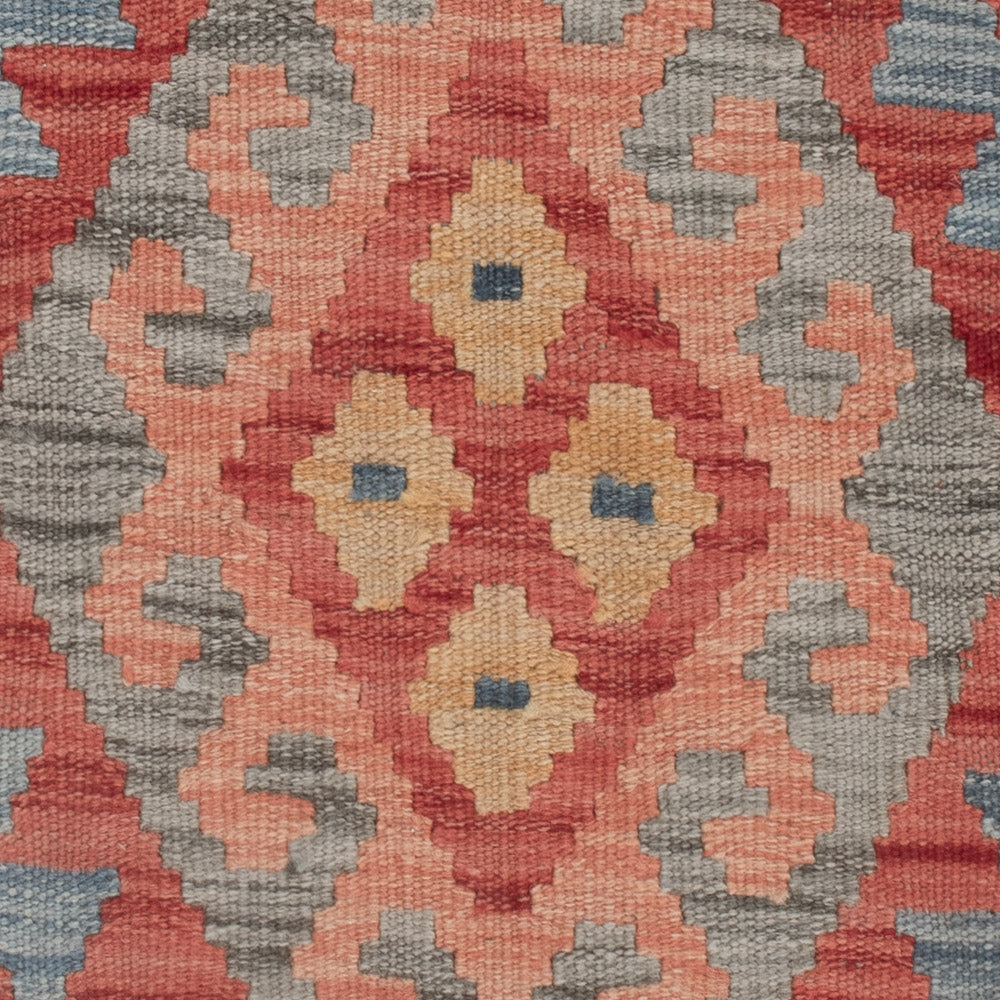 Tapis Kelim - Splash - 130 x 83 cm - multicolore