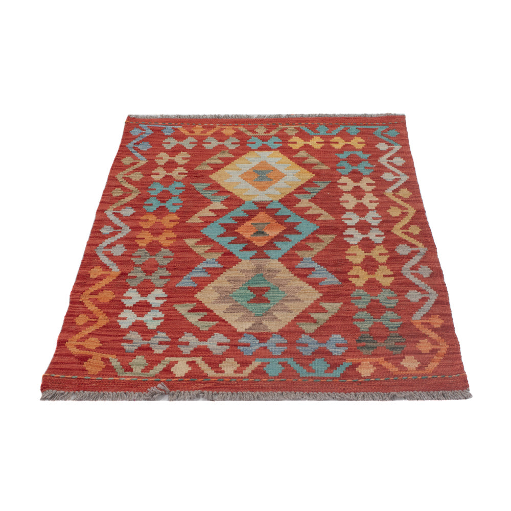 Kelim Teppich - Splash - 122 x 76 cm - mehrfarbig