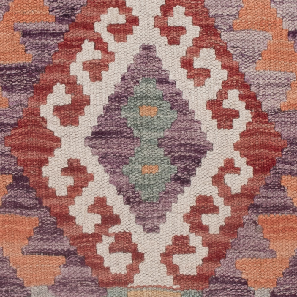 Tapis Kelim - Splash - 125 x 77 cm - multicolore