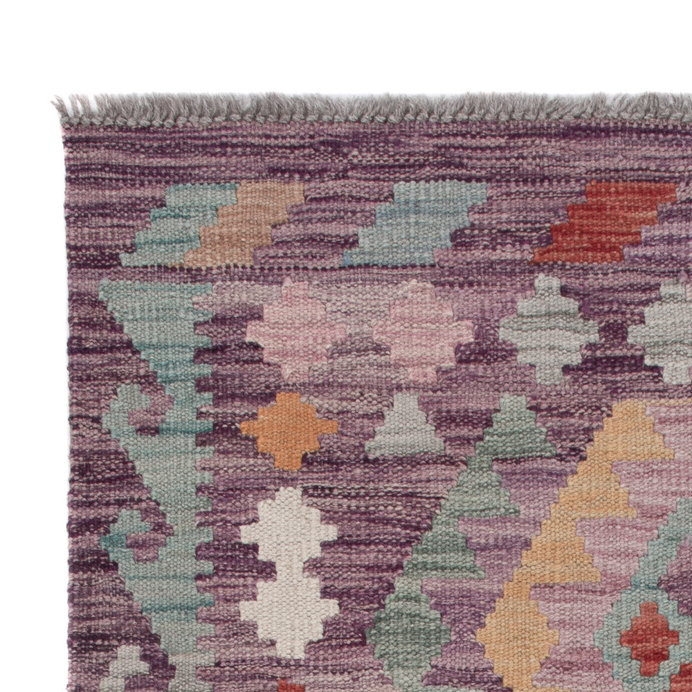 Tapis Kelim - Splash - 125 x 77 cm - multicolore