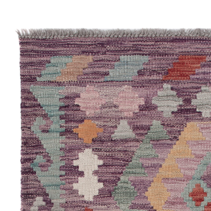 Tapis Kelim - Splash - 125 x 77 cm - multicolore