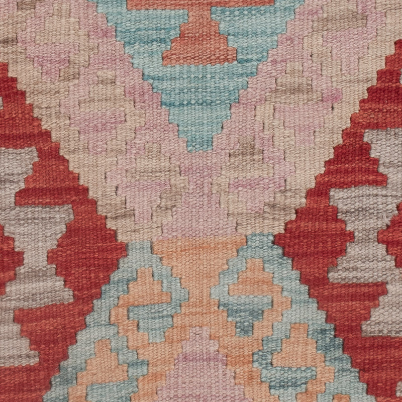 Tapis Kelim - Splash - 129 x 78 cm - multicolore