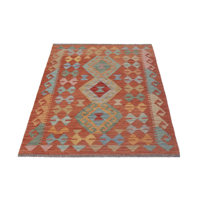 Tapis Kelim - Splash - 130 x 78 cm - multicolore