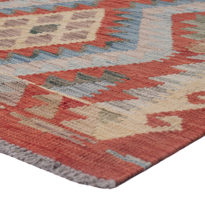 Kelim Teppich - Splash - 114 x 85 cm - mehrfarbig