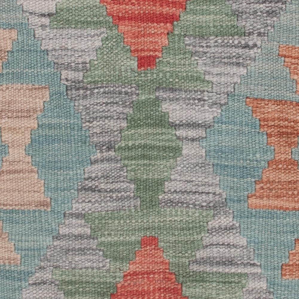 Kelim Teppich - Splash - 123 x 81 cm - mehrfarbig