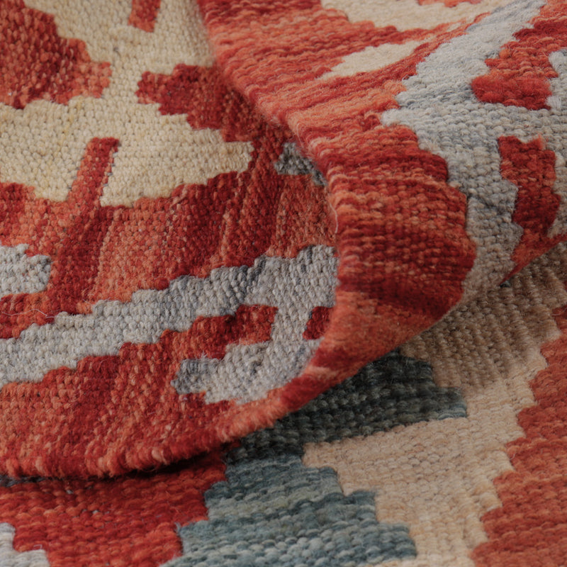 Tapis Kelim - Splash - 130 x 80 cm - multicolore