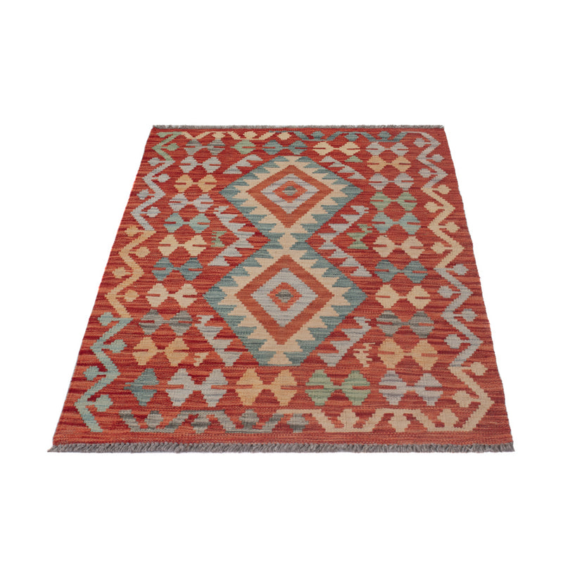 Tapis Kelim - Splash - 130 x 80 cm - multicolore