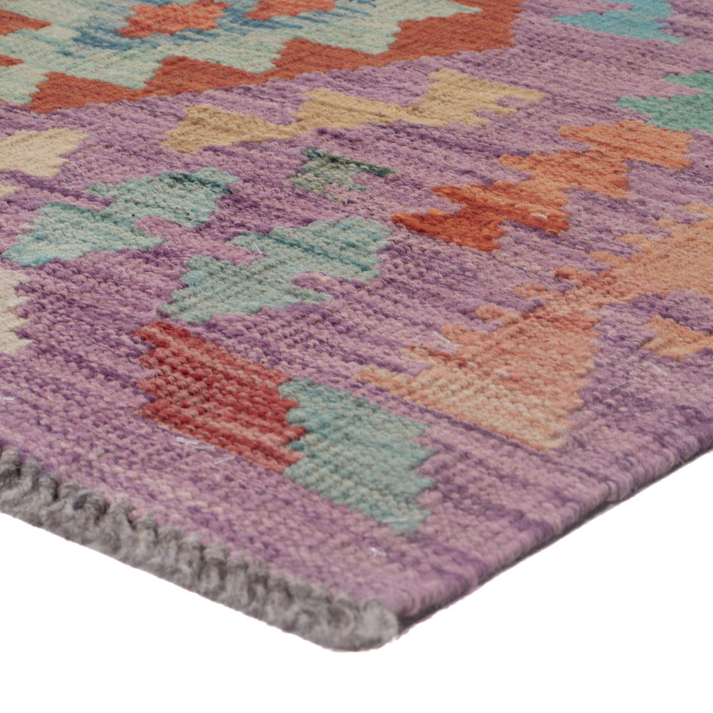 Tapis Kelim - Splash - 135 x 80 cm - multicolore